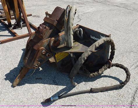 skid steer with jackhammer attachment|john deere jack hammer attachment.